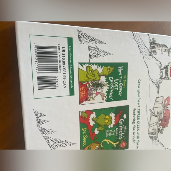 How the Grinch Stole Christmas by Dr Seuss Book - Picture 6 of 8